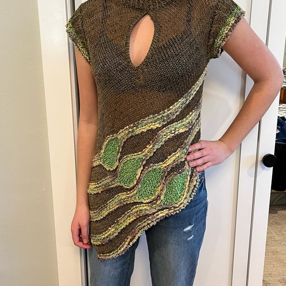 Masaki Kyoko Sweaters - Masaki Kyoko Japanese Handwoven sweater